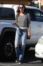 ALESSANDRA AMBROSIO in Denim Out in Encino 10/16/2018