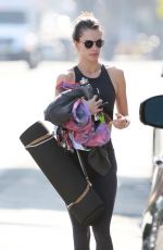 ALESSANDRA AMBROSIO Leaves Yoga Class in Santa Monica 10/30/2018