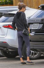 ALESSANDRA AMBROSIO Out and About in Santa Monica 10/14/2018