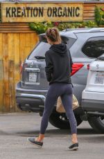ALESSANDRA AMBROSIO Out and About in Santa Monica 10/14/2018