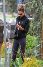 ALESSANDRA AMBROSIO Out and About in Santa Monica 10/14/2018