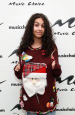 ALESSIA CARA at Music Choice in New York 10/09/2018