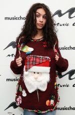 ALESSIA CARA at Music Choice in New York 10/09/2018