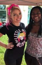 ALEXA BLISS at a Charity Event in Orlando 10/04/2018