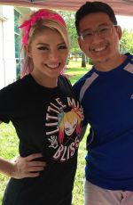 ALEXA BLISS at a Charity Event in Orlando 10/04/2018