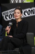 ALEXA DAVALOS at Man in the High Castle Panel at New York Comic-con 10/04/2018