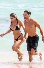 ALEXA DELLANOS in Bikini on the Beach in Miami 10/03/2018
