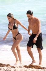 ALEXA DELLANOS in Bikini on the Beach in Miami 10/03/2018