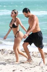 ALEXA DELLANOS in Bikini on the Beach in Miami 10/03/2018