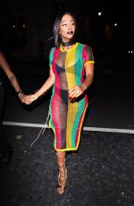 ALEXANDRA BURKE at a Halloween Party in London 10/27/2018