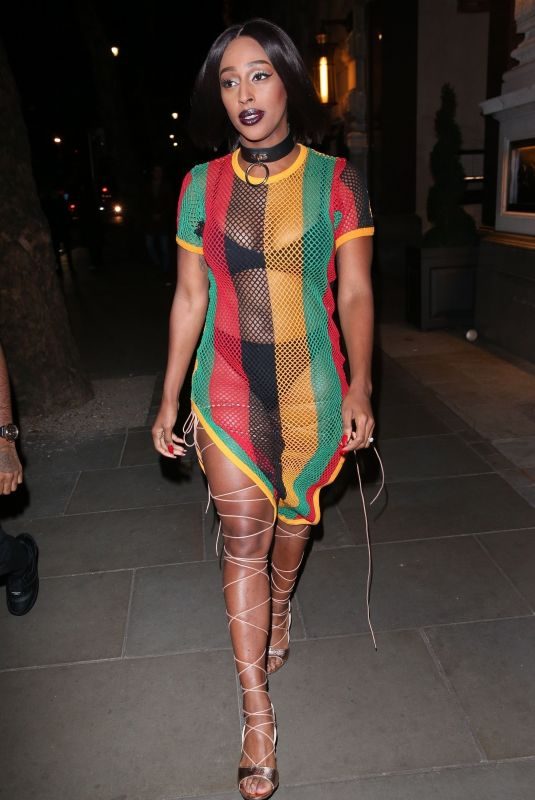 ALEXANDRA BURKE at a Halloween Party in London 10/27/2018