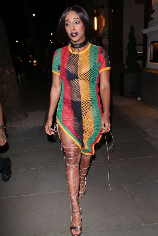 ALEXANDRA BURKE at a Halloween Party in London 10/27/2018