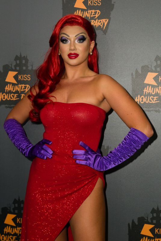 ALEXANDRA CANE at Kiss Haunted House Party in London 10/26/2018