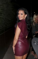 ALEXANDRA CANE Leaves Nobu Shoreditch Hotel in London 10/04/2018