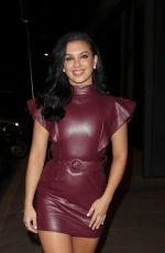 ALEXANDRA CANE Leaves Nobu Shoreditch Hotel in London 10/04/2018