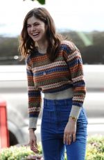 ALEXANDRA DADDARIO on the Set of Can You Keep a Secret in New York 10/10/2018
