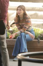 ALEXANDRA DADDARIO on the Set of Can You Keep a Secret in New York 10/10/2018