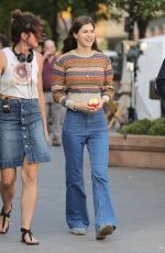 ALEXANDRA DADDARIO on the Set of Can You Keep a Secret in New York 10/10/2018