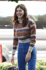ALEXANDRA DADDARIO on the Set of Can You Keep a Secret in New York 10/10/2018