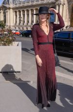 ALEXANDRA RICHARDS at Elie Saab Show at Paris Fashion Week 09/29/2018