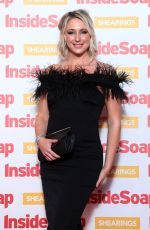 ALI BASTIAN at Inside Soap Awards 2018 in London 10/22/2018