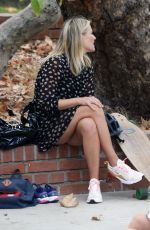 ALI LARTER Out and About in Los Angeles 10/22/2018