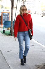 ALI LARTER Out and About in West Hollywood 10/30/2018