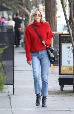 ALI LARTER Out and About in West Hollywood 10/30/2018