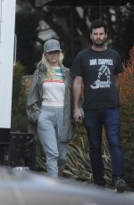 ALICE EVE Out with Her Boyfriend in Los Angeles 10/16/2018