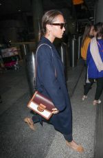 ALICIA VIKANDER at Los Angeles International Airport 10/19/2018