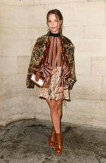 ALICIA VIKANDER at Louis Vuitton Show at Paris Fashion Week 10/02/2018