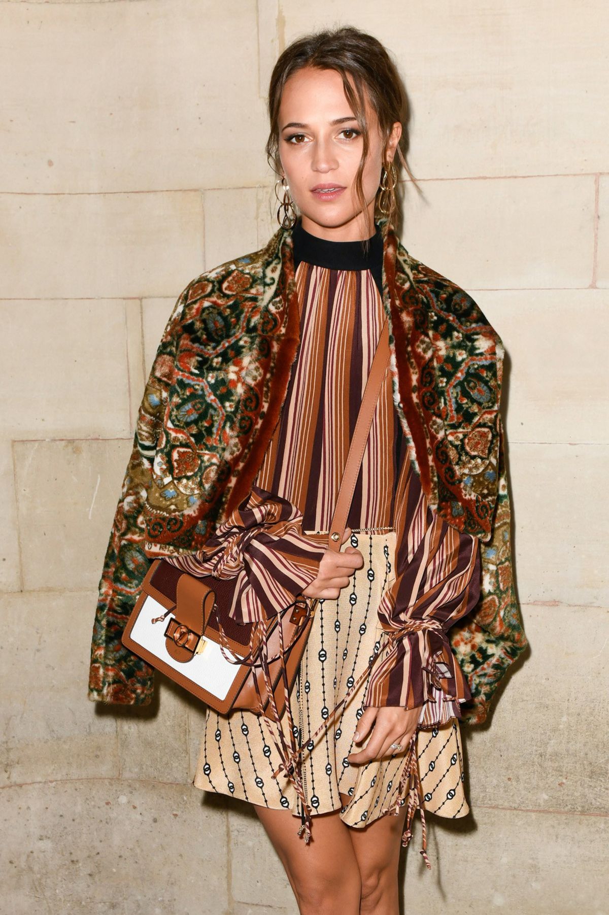 ALICIA VIKANDER at Louis Vuitton Show at Paris Fashion Week 10/02/2018 – HawtCelebs