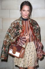 ALICIA VIKANDER at Louis Vuitton Show at Paris Fashion Week 10/02/2018