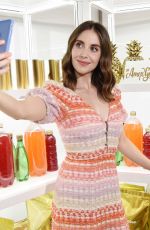 ALISON BRIE at New American Express Gold Card Launch in New York 10/04/2018