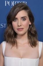 ALISON BRIE at Porter
