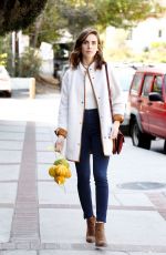 ALISON BRIE Out Shopping in Los Angeles 10/15/2018