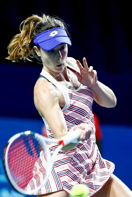 ALIZE CORNET at 2018 VTB Kremlin Cup International in Moscow 10/16/2018