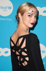 ALLIE MARIE EVANS at Unicef Masquerade Ball in Los Angeles 10/25/2018