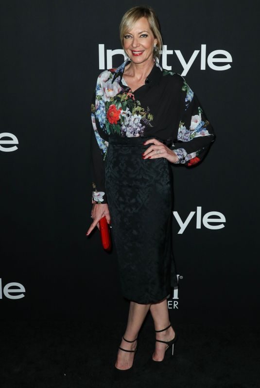 ALLISON JANNEY at Instyle Awards 2018 in Los Angeles 10/22/2018