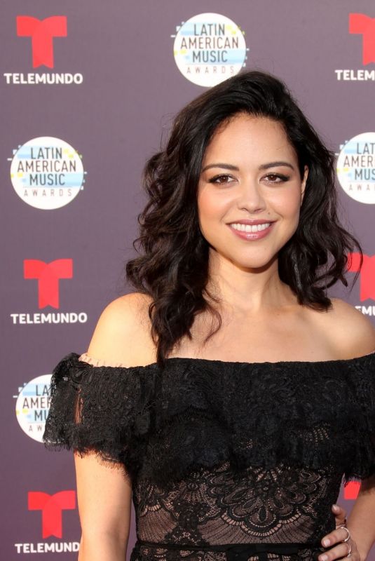 ALYSSA DIAZ at Latin American Music Awards 2018 in Los Angeles 10/25/2018
