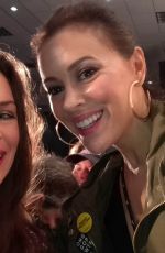 ALYSSA MILANO and ALICIA ARDEN at Politicon 2018 in Los Angeles 10/21/2018