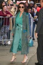 ALYSSA MILANO Arrives at Good Morning America in New York 10/15/2018