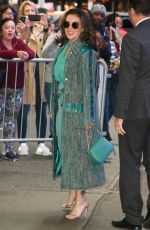 ALYSSA MILANO Arrives at Good Morning America in New York 10/15/2018