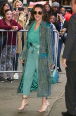 ALYSSA MILANO Leaves Good Morning America in New York 10/15/2018