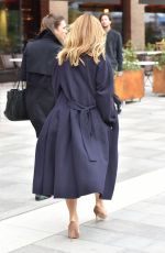AMANDA HOLDEN leaves ITV Studio in London 10/08/2018
