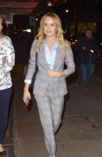 AMANDA HOLDEN Out and About in London 10/08/2018