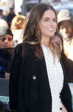 AMANDA PEET at Build Series in New York 10/30/2018