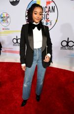 AMANDLA STENBERG at American Music Awards in Los Angeles 10/09/2018