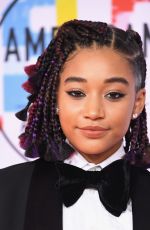 AMANDLA STENBERG at American Music Awards in Los Angeles 10/09/2018