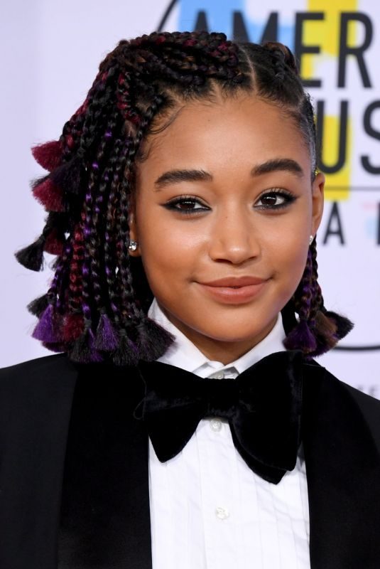 AMANDLA STENBERG at American Music Awards in Los Angeles 10/09/2018